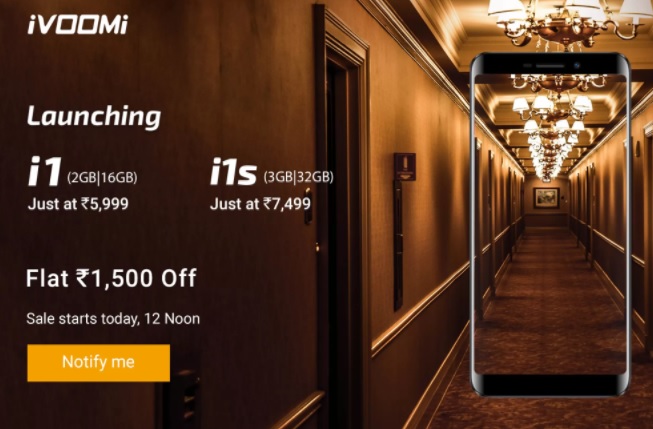India Desire : iVooMi i1 & i1s Flipkart Price @ Rs. 5999 Only: Next Sale Date 21st Jan @12AM Specifications & Buy Online In India